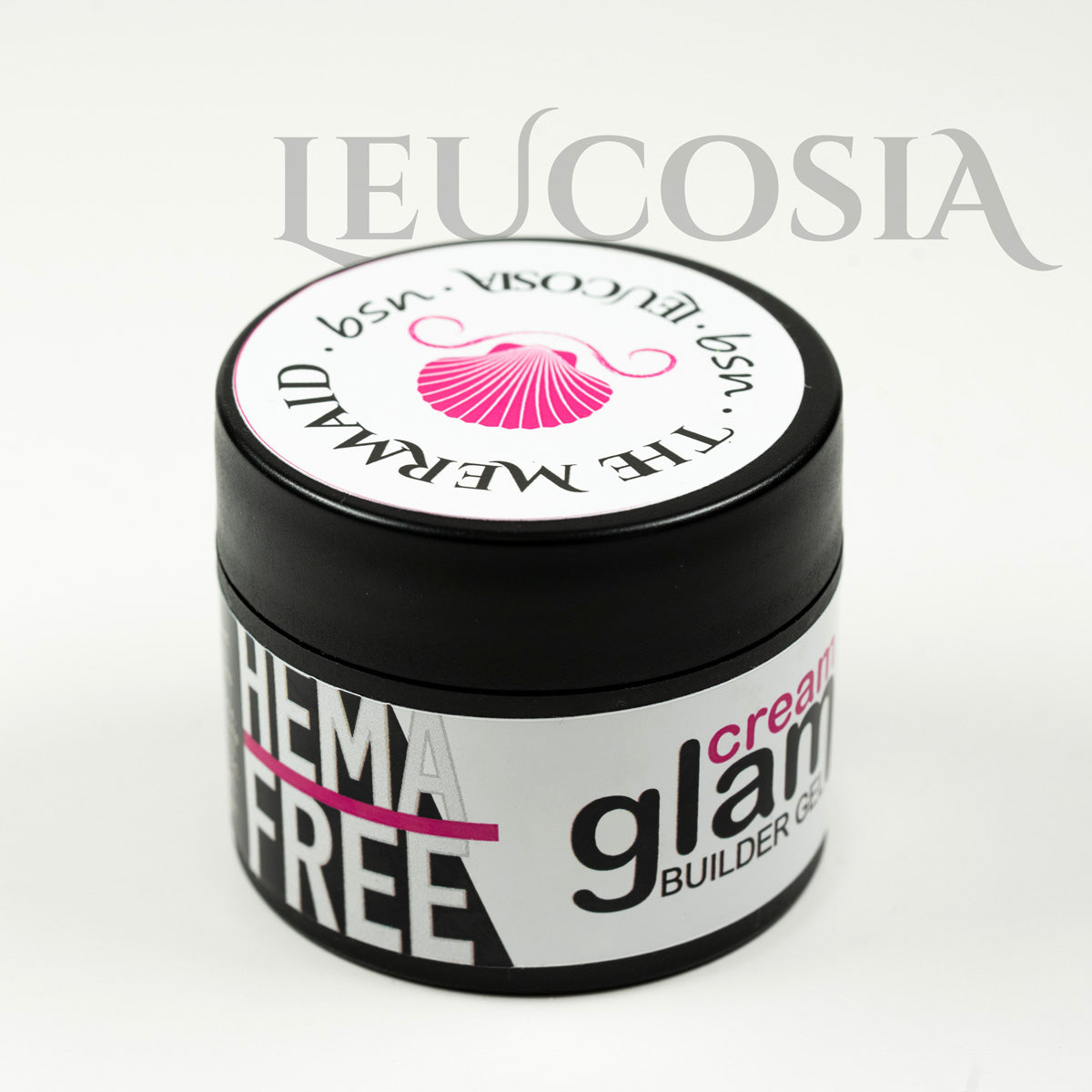 Leucosia - Mermaid -Glitter Builder Gel 30 ml - Hema Free