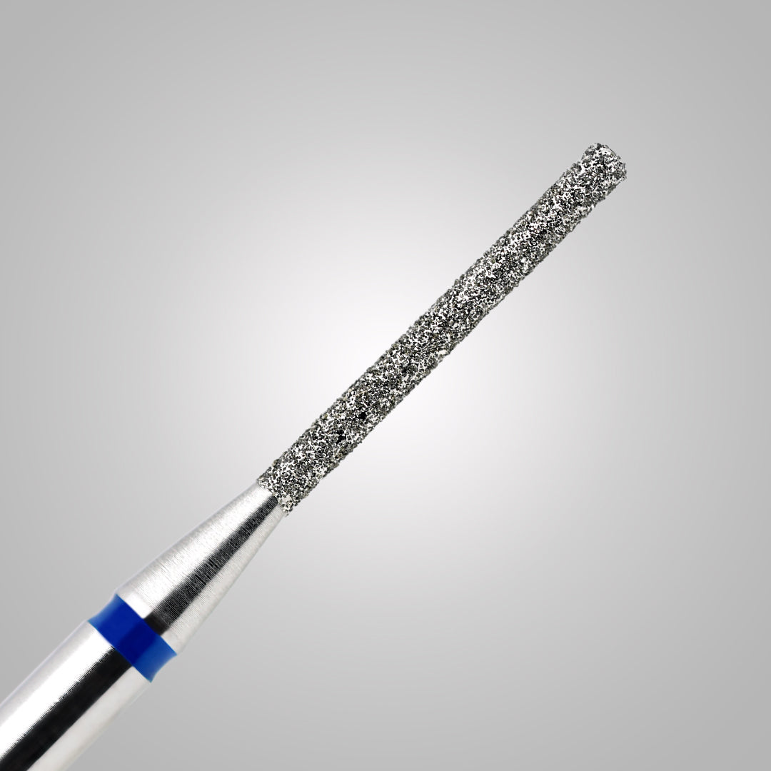 Cilindro lungo sottile Ø 1.2 mm - anello blu - BSN Prep Surface Long Barrel Medium - Grana media