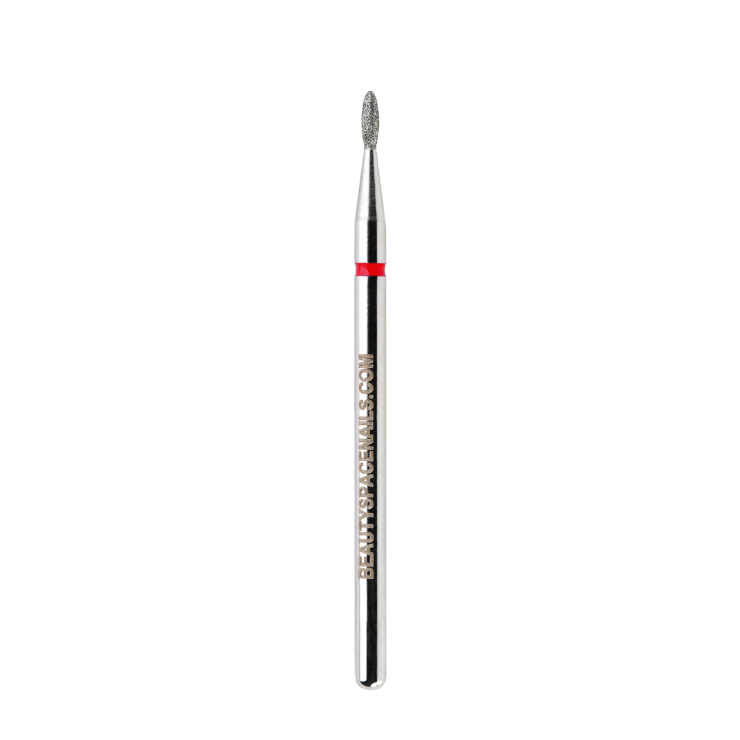 Oliva Goccia stretta Ø 1.4 mm - anello rosso - BSN Prep Cuticle Drop Soft - Grana fine