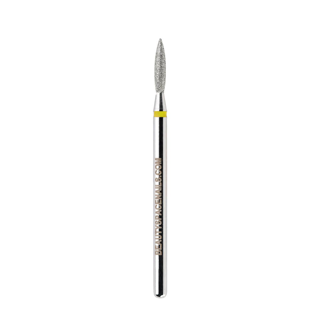 Punta Fiamma Ø 2.0 mm - anello giallo- BSN Prep Flame Slim Delicate - Grana molto fine