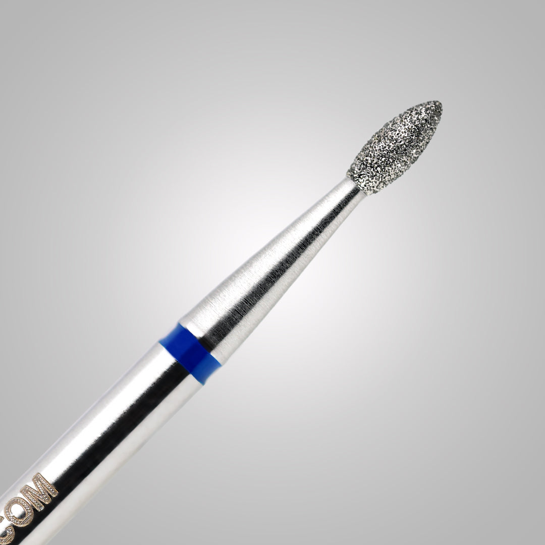 Punta corta Ø 1.8 mm - anello blu - BSN Prep Olive Short Medium - Grana media