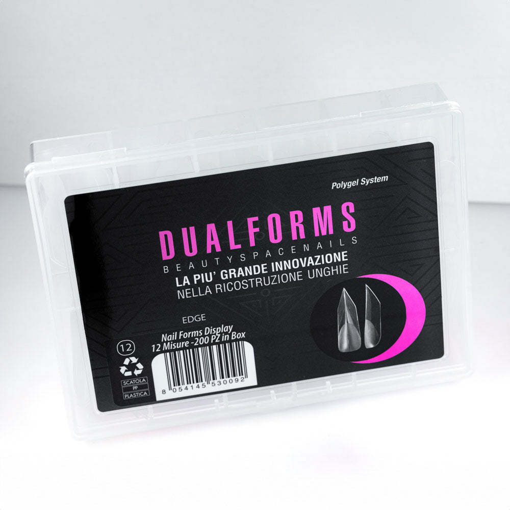 Dualforms 12 - Edge - Dual form in Box - Formine trasparenti 200 pezzi