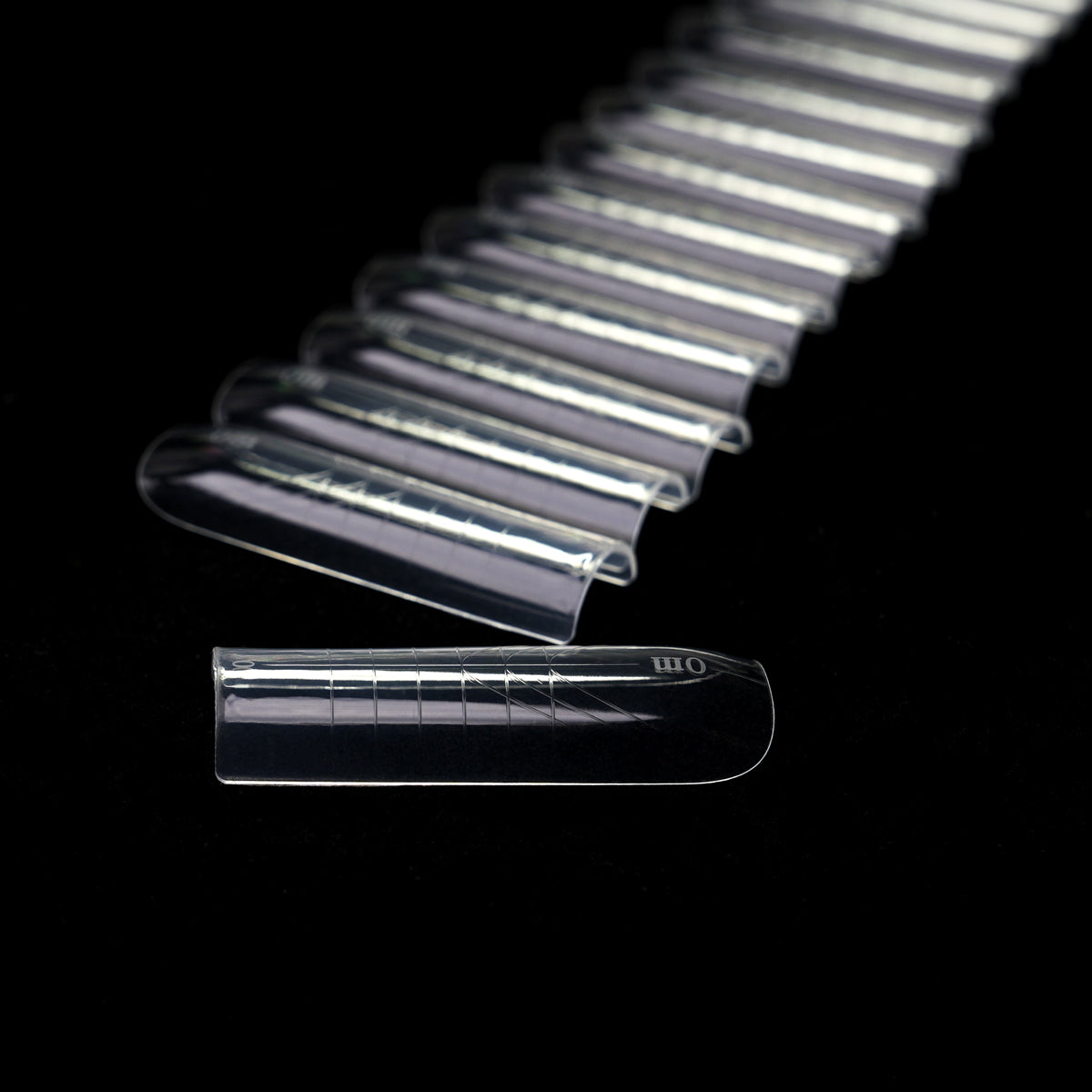 Dualforms 15 - Square XL 0MM - Dual form in Box - Formine trasparenti 150 pezzi 15 misure