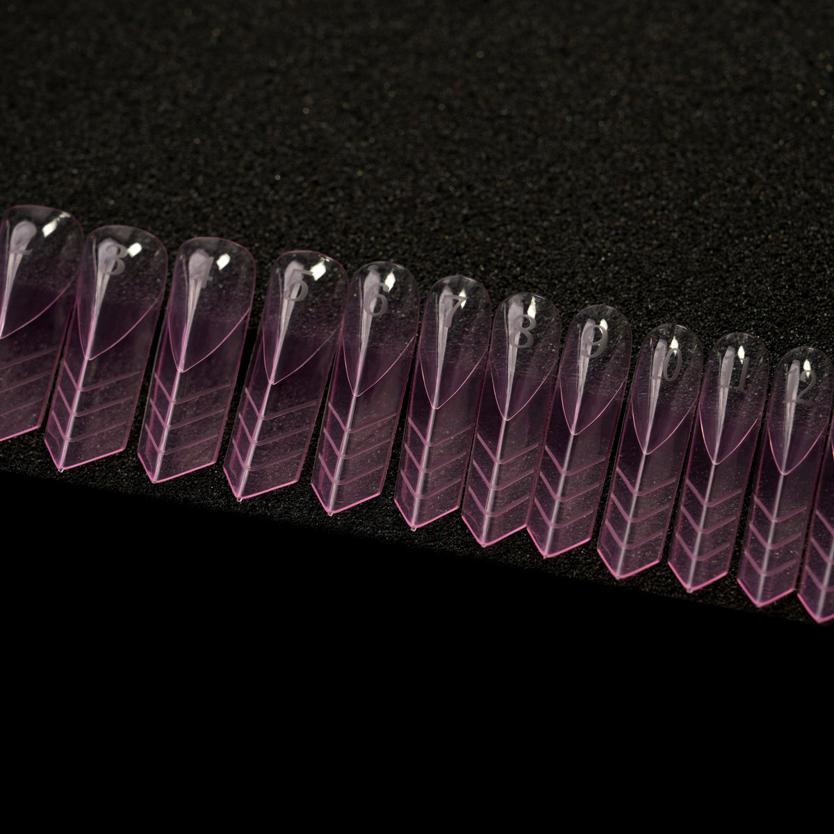 Edge + French - Dual forms muretto - Formine rosa 150 pezzi in Box 15 misure