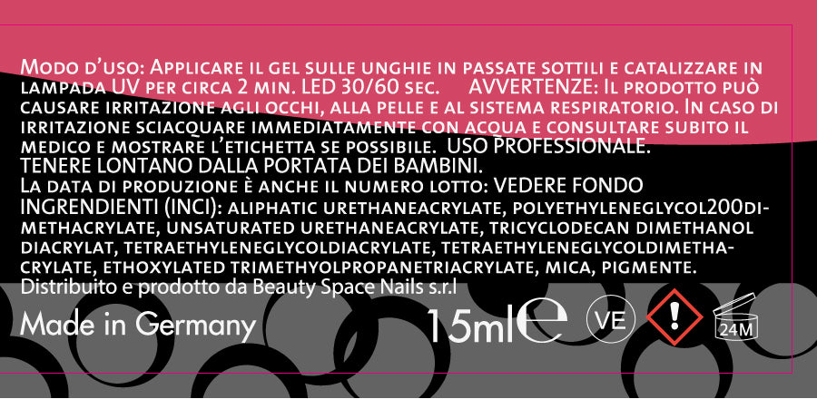 GE 55 - Gel UV Semipermanente Soak Off - 15ml - HEMA FREE