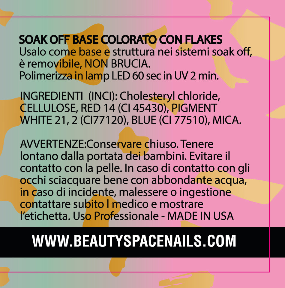 RUBBER BASE FLAKES 006