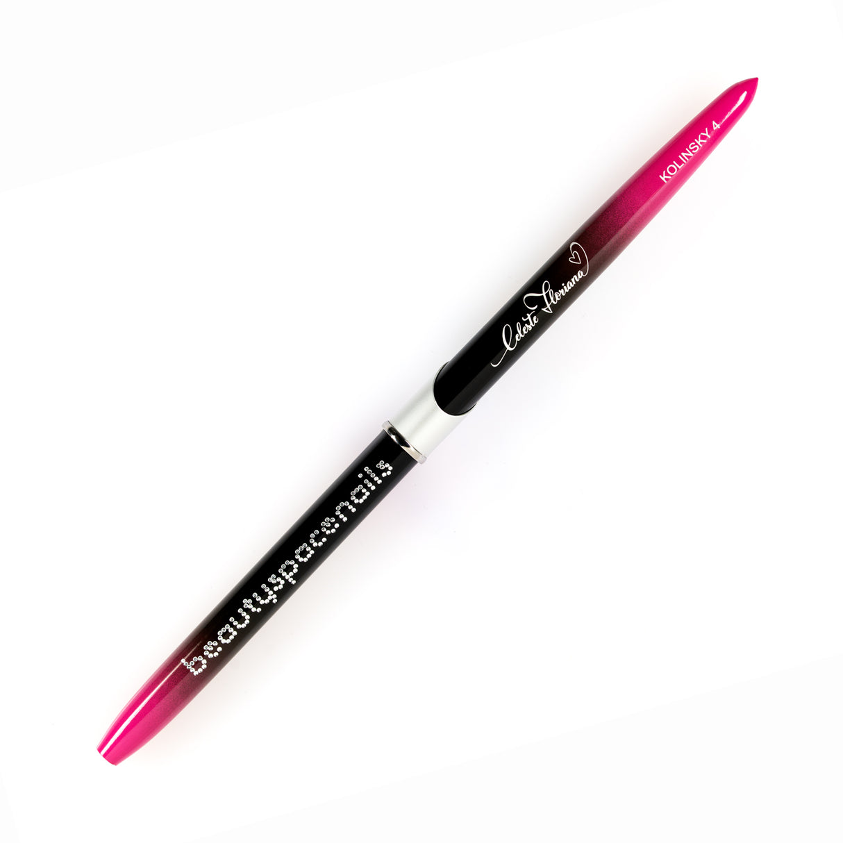 Pennello Kolinsky 4 - Forme 3D - Lingua di gatto