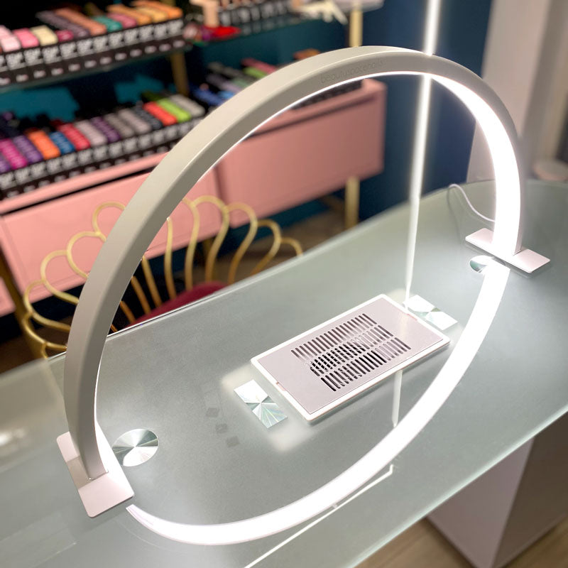 Lampada arco da tavolo LED per illuminazione tavolo manicure