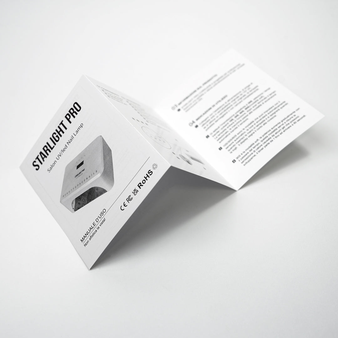 STARLIGHT PRO – Lampada UV/LED 60W professionale per unghie | Polimerizzazione rapida e uniforme