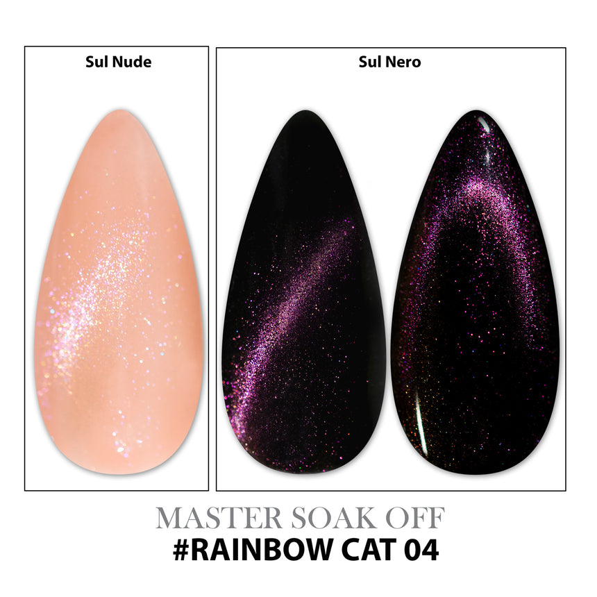Smalto Cat Eye's effetto Rainbow - 04