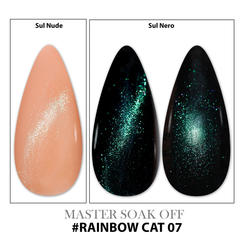 Smalto Cat Eye's effetto Rainbow - 07