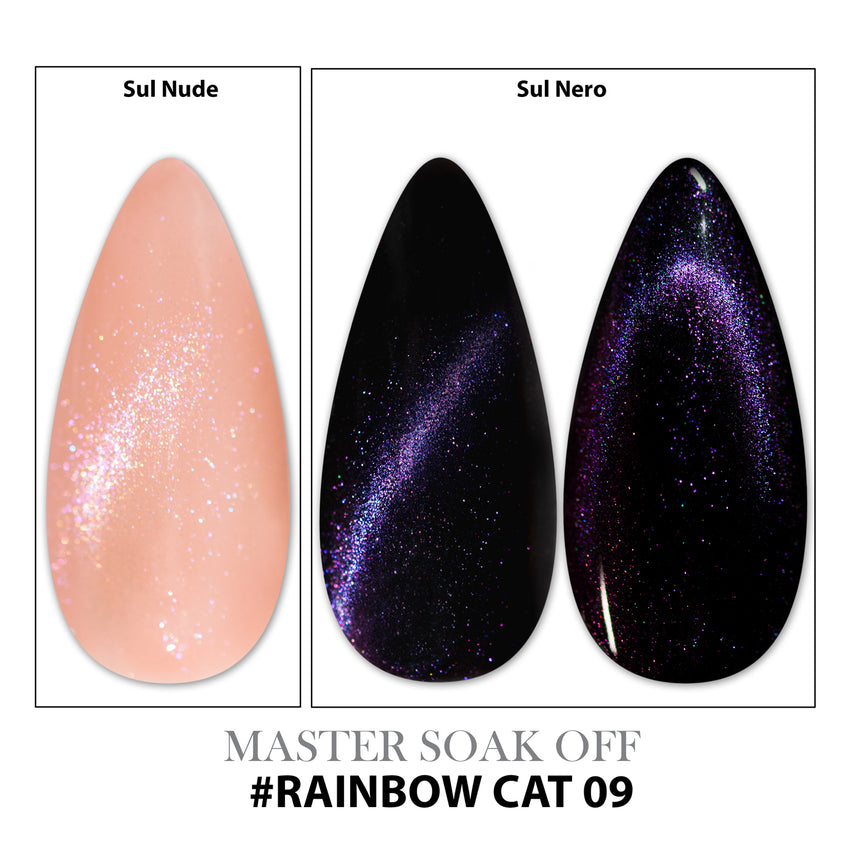 Smalto Cat Eye's effetto Rainbow - 09