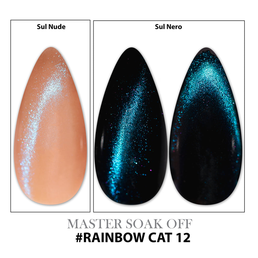 Smalto Cat Eye's effetto Rainbow - 12