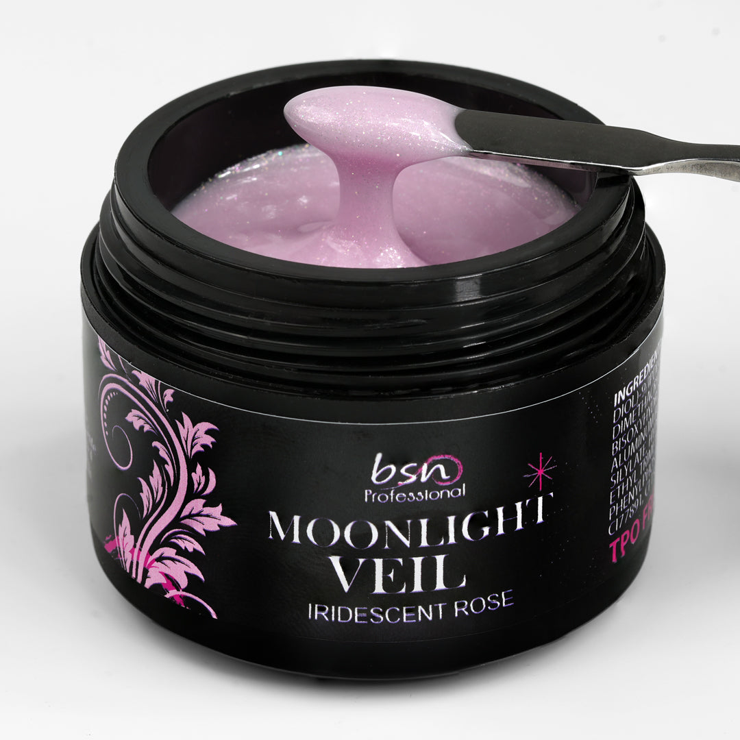 Builder gel Bride Collection Moonlight Veil perlato iridescente 30ml Beauty Space Nails