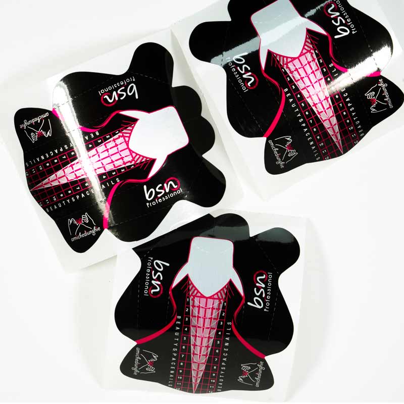 100 capsules pour ongles NAIL FRIENDS 4 en 1 en aluminium