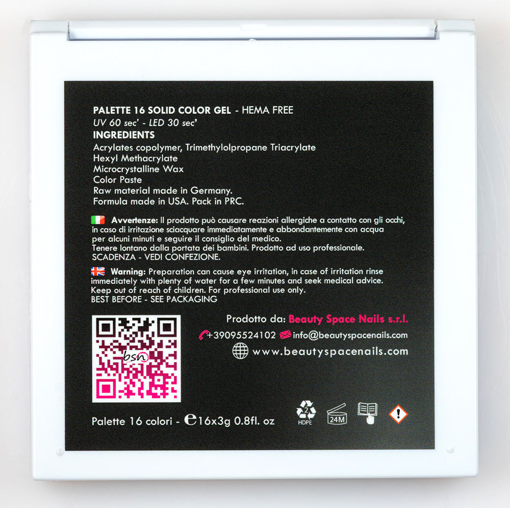 Galaxy - Solid Cream Gel Palette