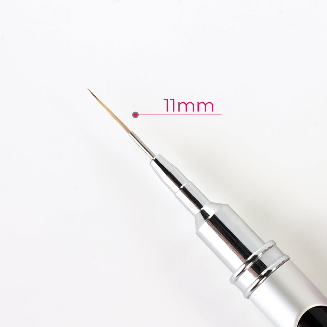 Pennello liner 11 mm punta per linee lunghe e continue Beauty Space Nails