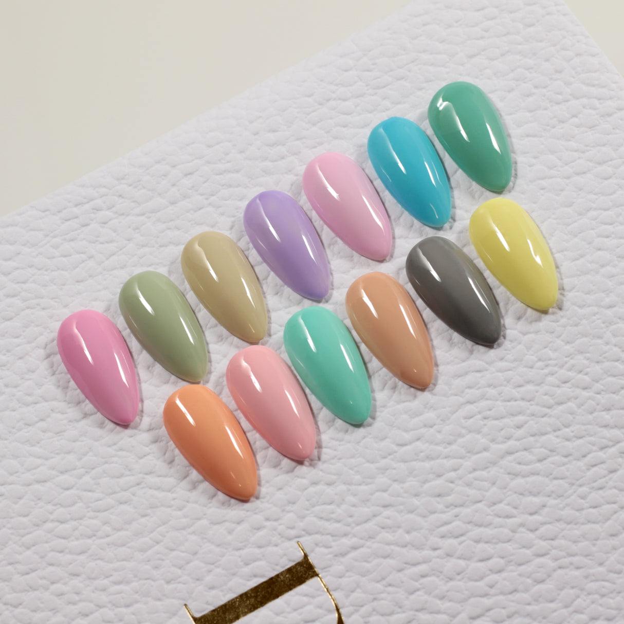 Candy Macaron - Kit Color Line - Set 13 gel color pastello UV /LED