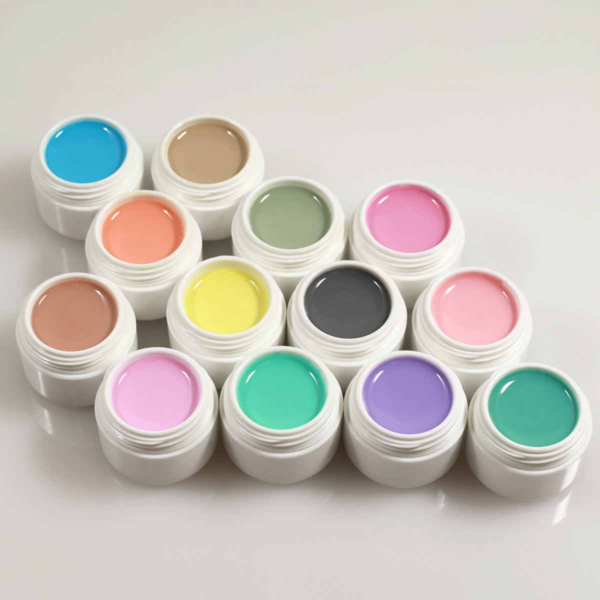 Candy Macaron - Kit Color Line - Set 13 gel color pastello UV /LED