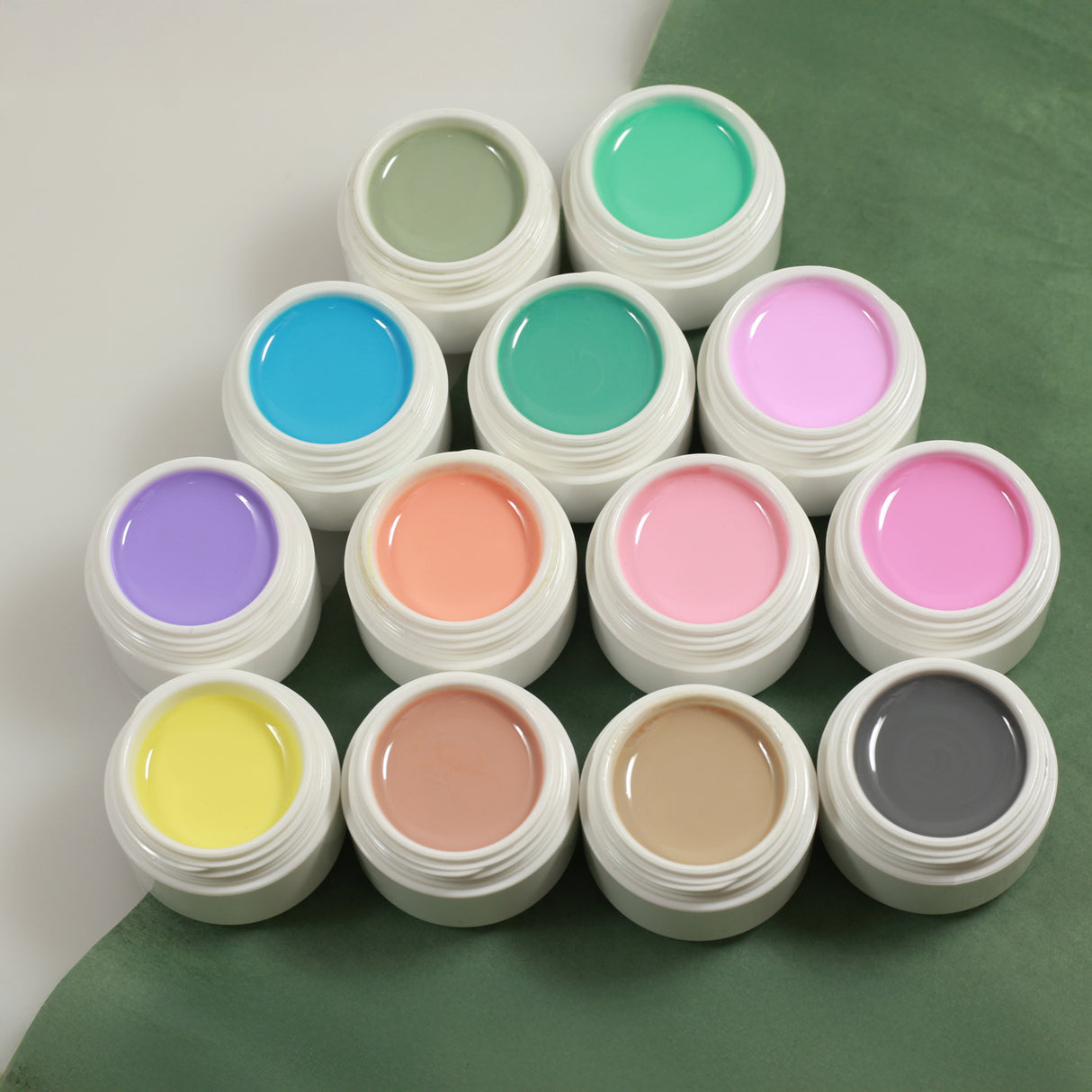 Candy Macaron - Kit Color Line - Set 13 gel color pastello UV /LED