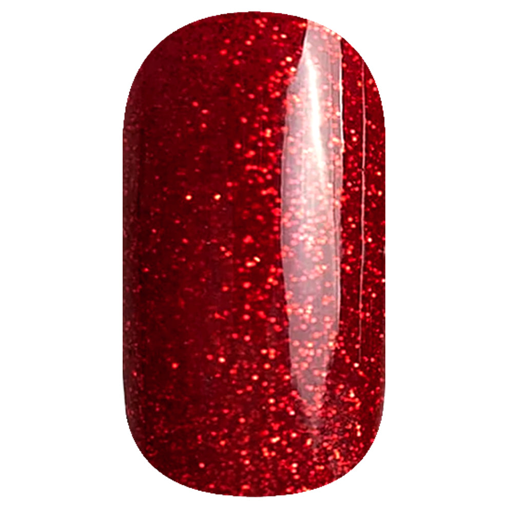 Rosso Glitter - 32 - Gel UV Semipermanente Soak Off - 15ml - HEMA FREE