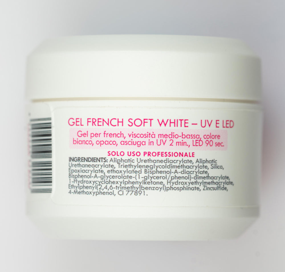 SOFT WHITE GEL FRENCH - "New Evolution" - 15 ml