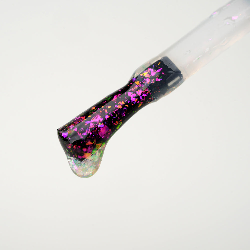 Andromeda - Sparkle Finish Top Coat con paillettes glitter, senza dispersione