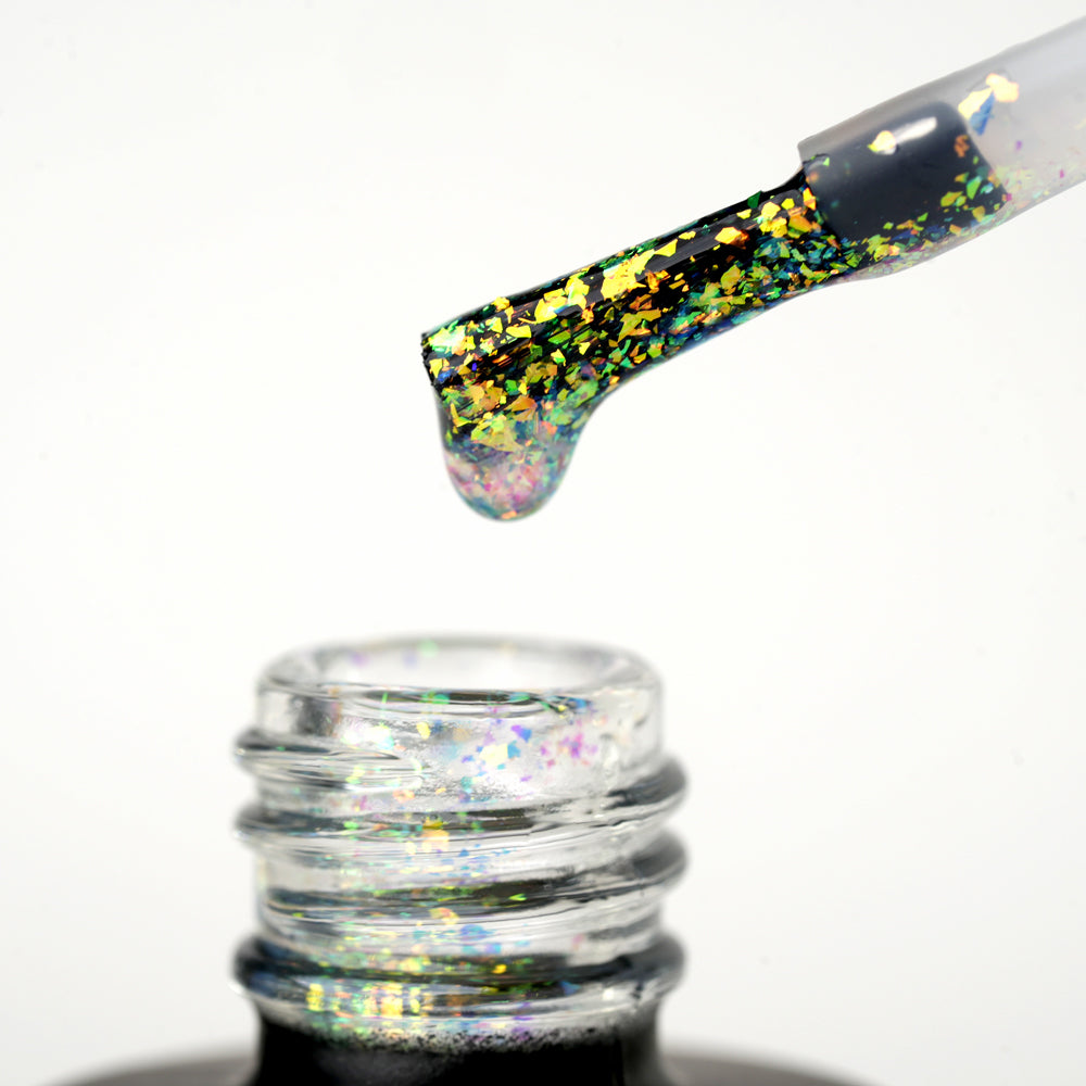 Pegaso - Sparkle Finish Top Coat con paillettes glitter, senza dispersione