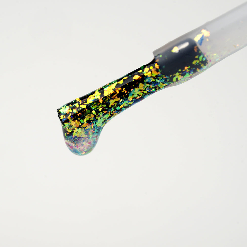 Pegaso - Sparkle Finish Top Coat con paillettes glitter, senza dispersione