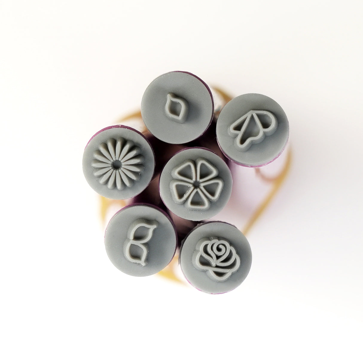 Stampini per Nail Art 6 pezzi