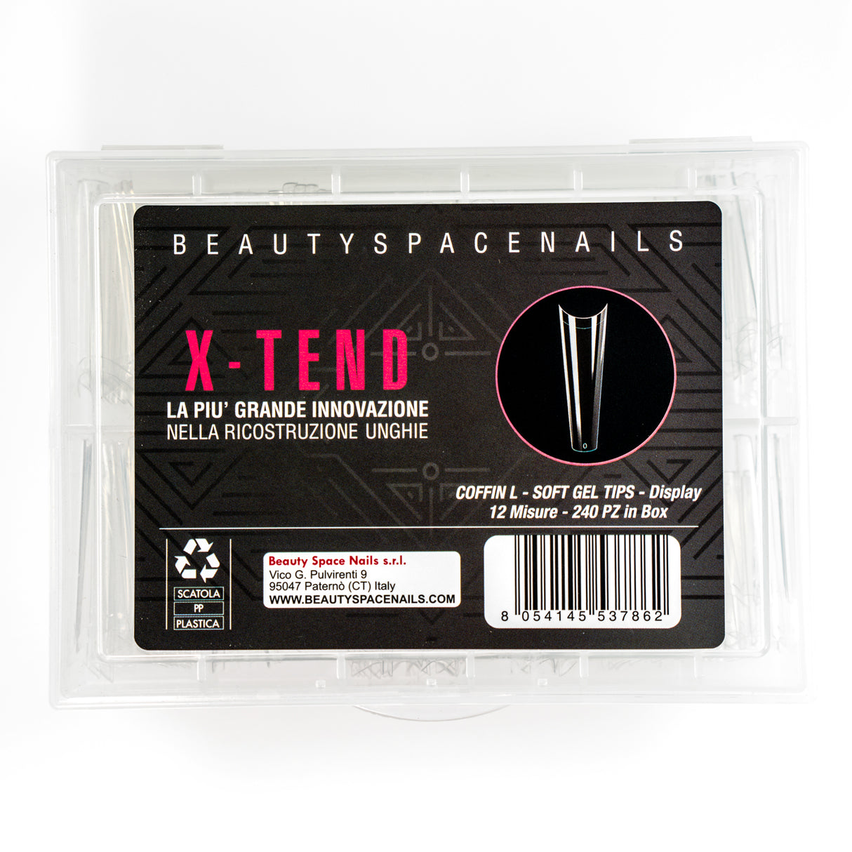 new COFFIN L - X-tend Abs Extensions Tip - Tip Box 240pz