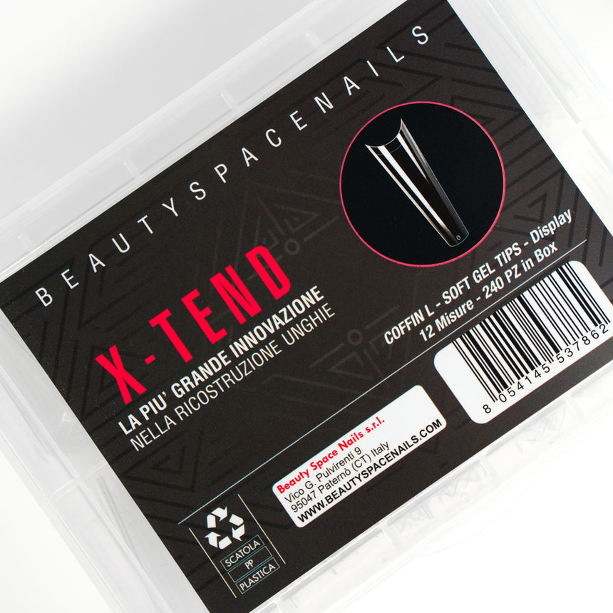 new COFFIN L - X-tend Abs Extensions Tip  - Tip Box 240pz