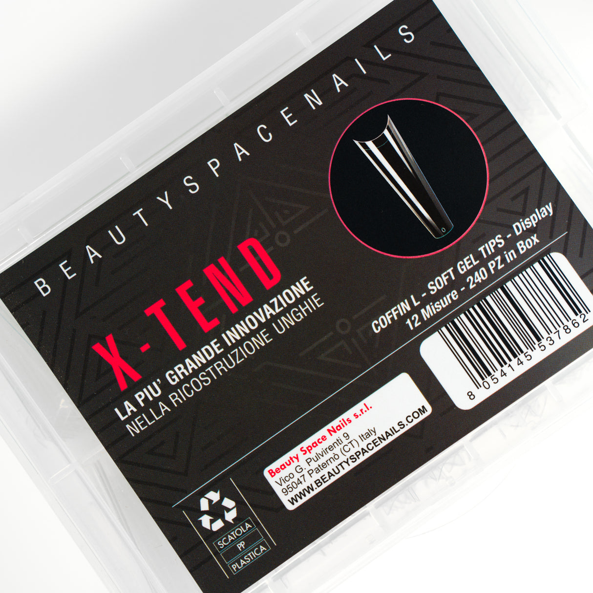 new COFFIN L - X-tend Abs Extensions Tip - Tip Box 240pz