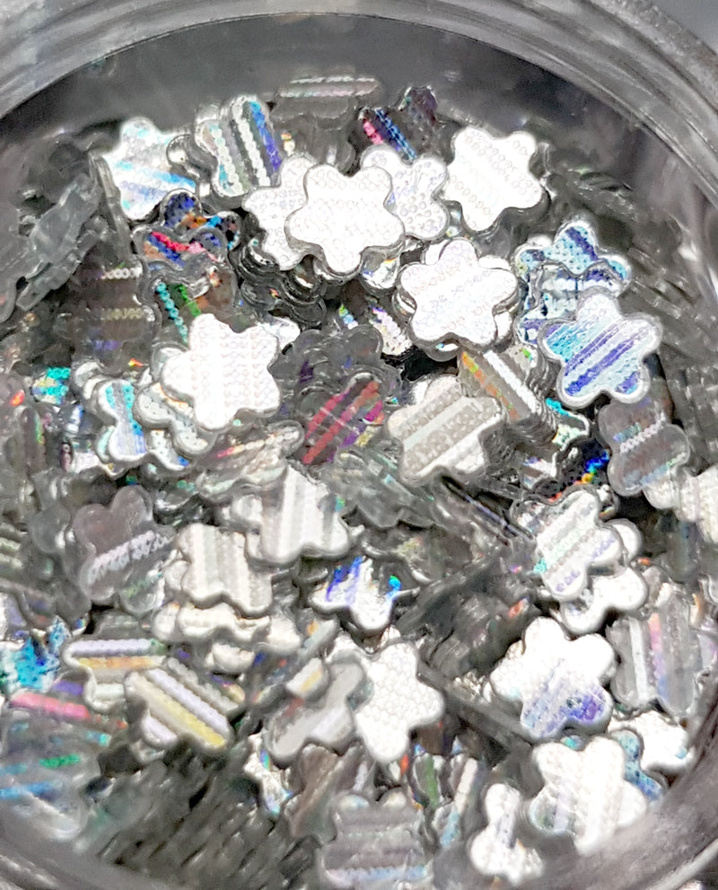 Barattolino Decorazione winter - fiori-001