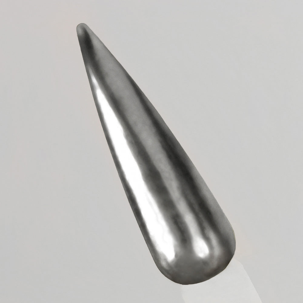 01 - Argento scuro- Pigmento effetto specchio in polvere ultra sottile