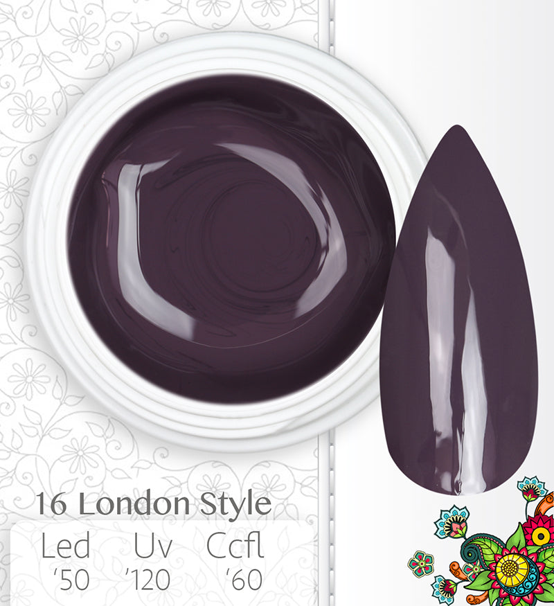016 - London Style - Super Color - Coprente UV - LED da 5ml