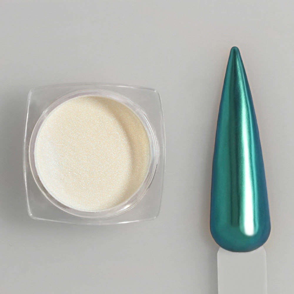 07 - Turchese - Pigmento effetto specchio in polvere ultra sottile