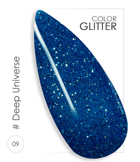 009 - Deep Universe - Gel UV Colorato - BSN Professional Glitter