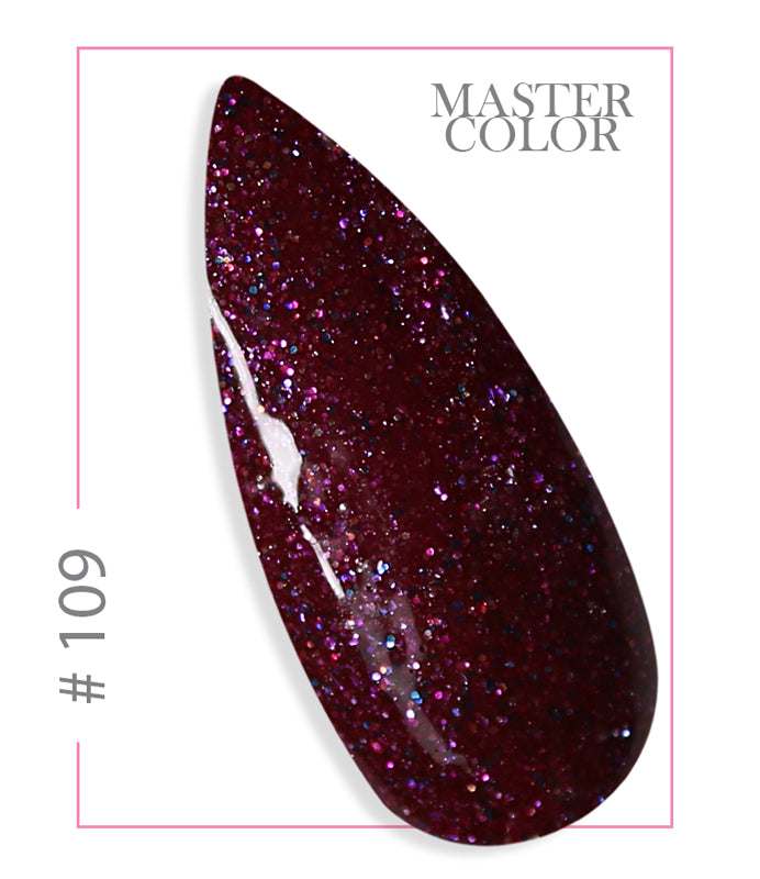 109 - Sparkly Vivacious - Master Color - Gel colorant UV LED - 5 ml