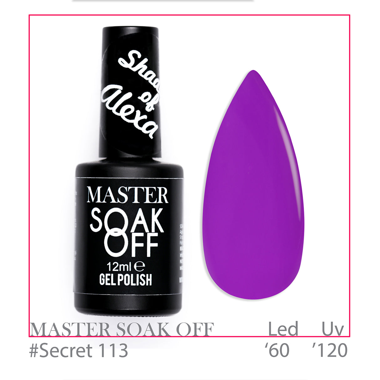 113 - Secret - Master Color Soak Off semipermanente 12 ml