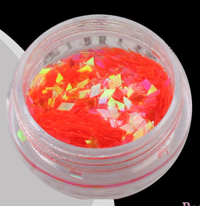 Orange Paillettes Rombi