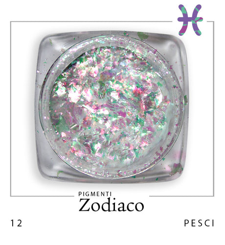 Pesci - Polveri Zodiaco, pigmento in scaglie - 012