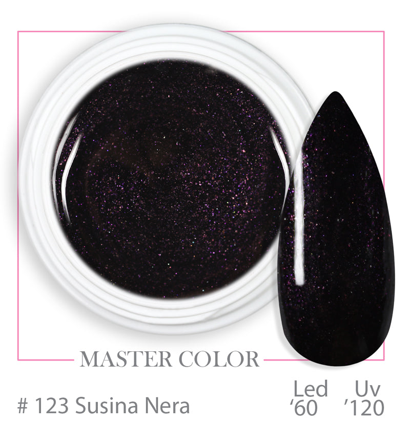 123 - Susina Nera - Master Color - Gel color UV LED - 5ml