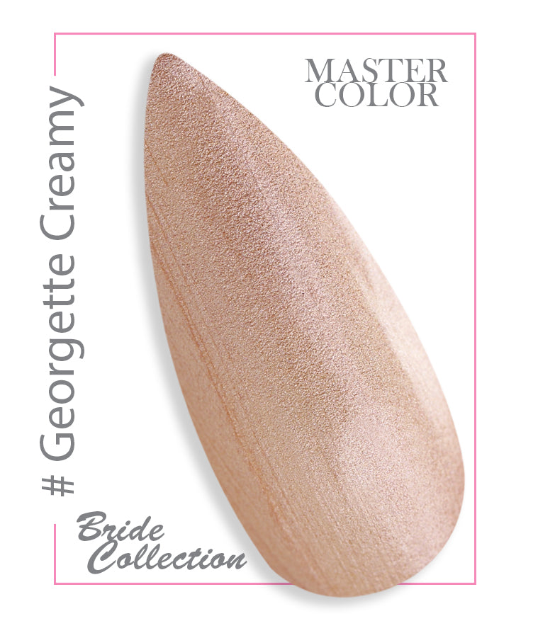 132 - Georgette Creamy - Master Color " Bride Collection" - Gel color UV LED - 5ml
