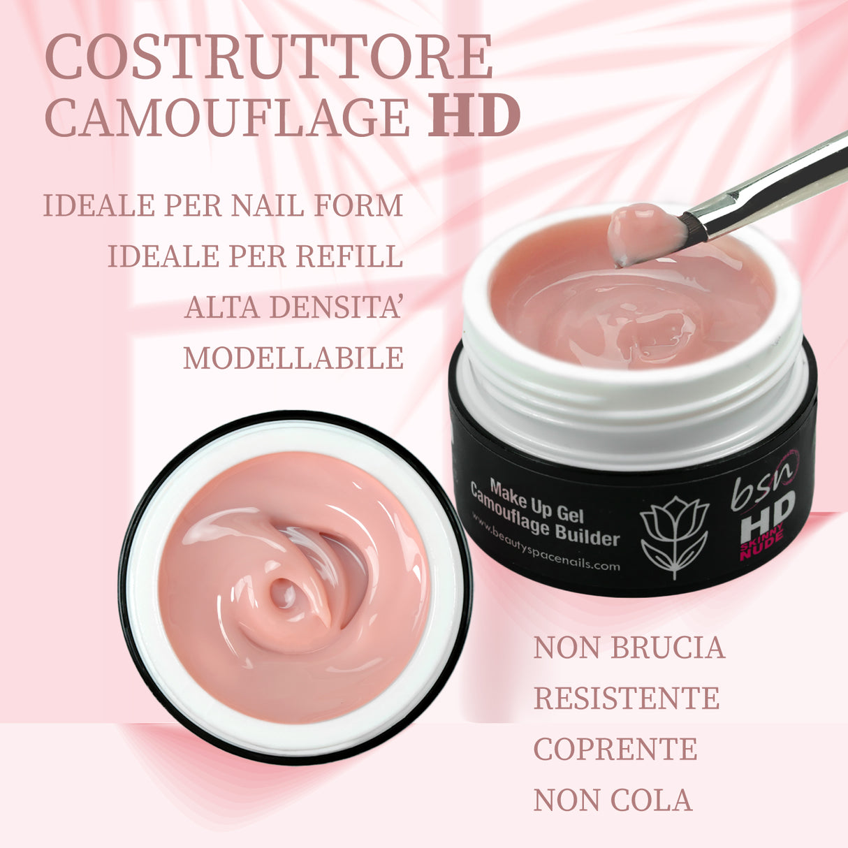 3X NEW HD SKINNY NUDE 15 ML – Cover HD costruttore camouflage modellante