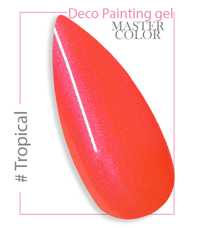 146 - Tropical - Master Color "Deco Painting Gel " - Linea Professionale di Gel Colorati - 5ml
