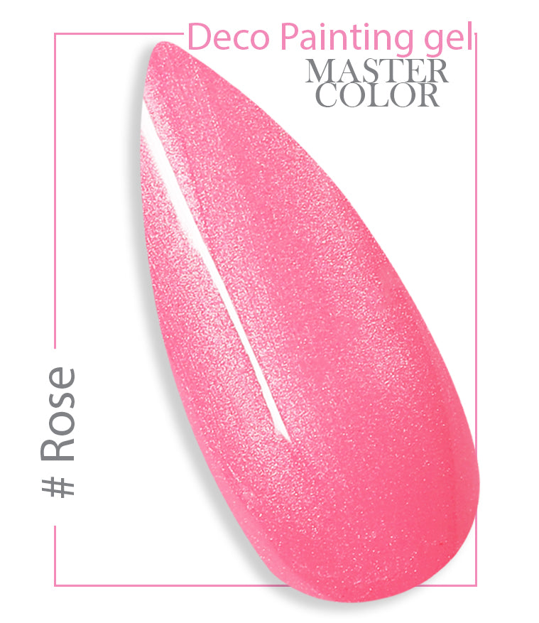 147 - Rose - Master Color "Deco Painting Gel " - Linea Professionale di Gel Colorati - 5ml