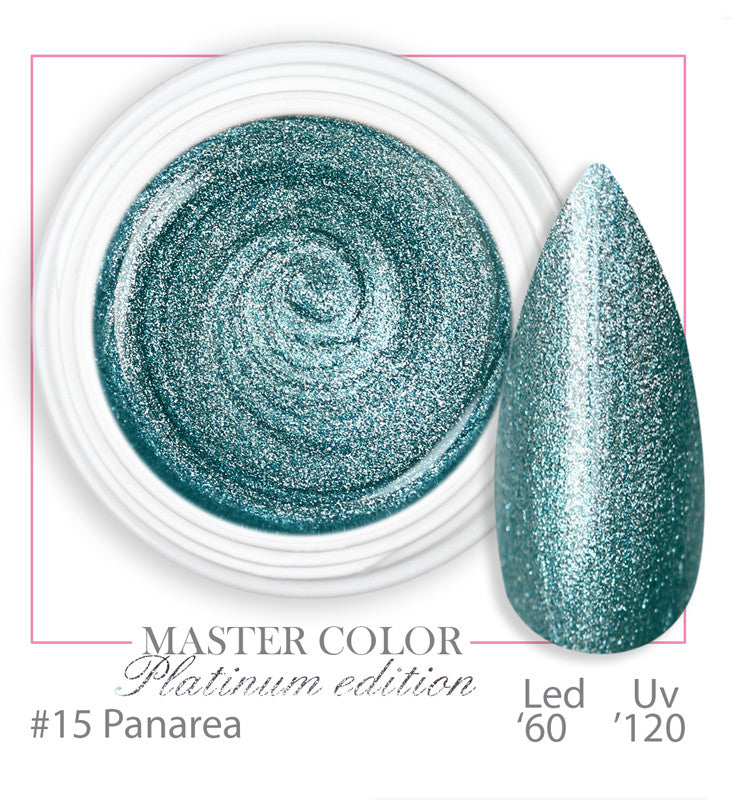 015 - Panarea - Master Color - "PLATINUM" Gel color UV LED - 5ml