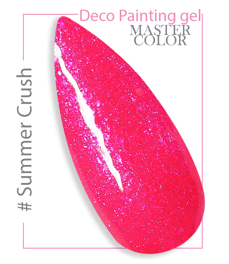 150 - Summer Crush - Master Color "Deco Painting Gel " - Linea Professionale di Gel Colorati - 5ml