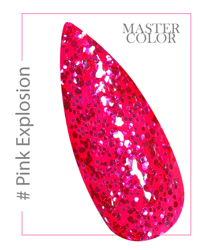 169 - Pink Explosion - Master Color - Gel color UV LED - 5ml